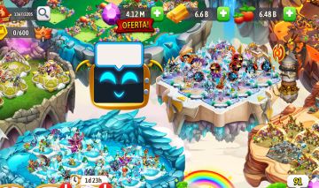 CONTA DRAGON CITY 4 MILHÕES DE JOIAS