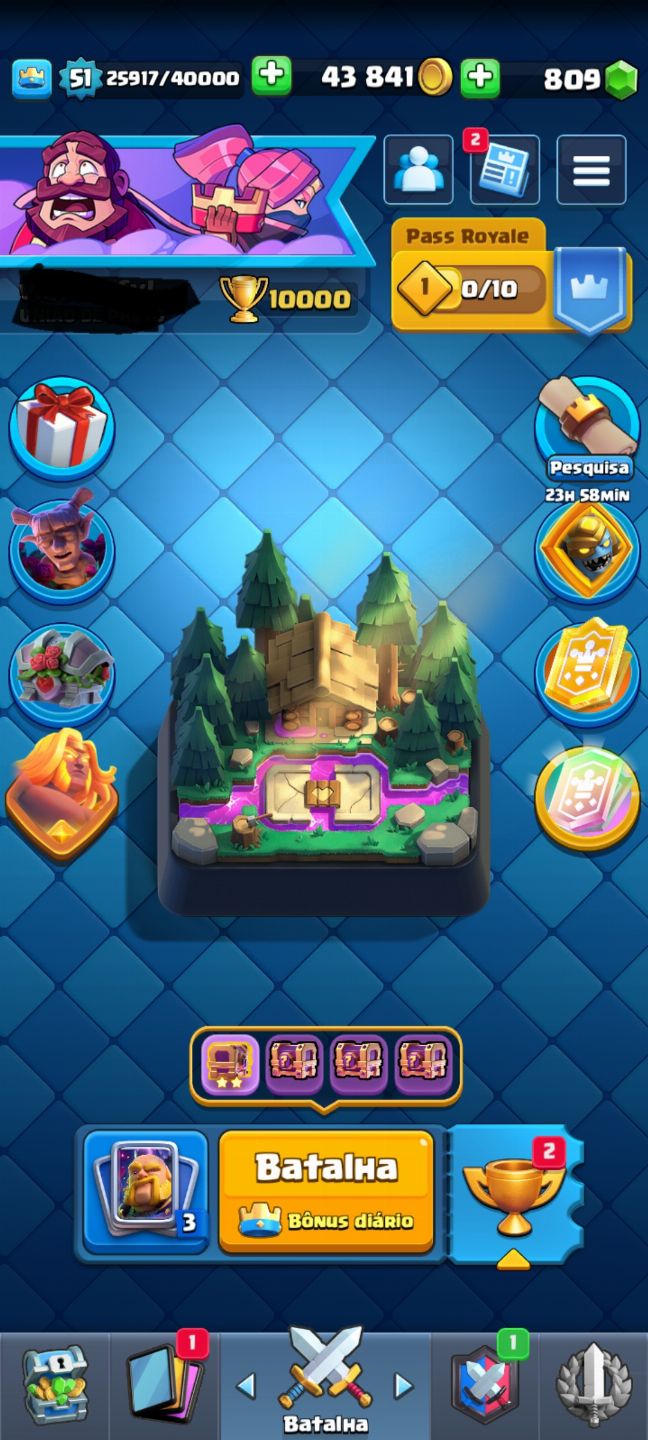 CONTA DE BRAWL STARS RARA FULL ACESSO + CONTA DE CLASH UPADA 10K TROFEÚS