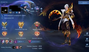 CONTA MOBILE LEGENDS] | MLBB | (OFERTA POR TEMPO LIMITADO)