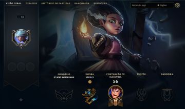 LVL 23 | 4 SKINS/FRAGMENTOS | 13 CAMPEÕES