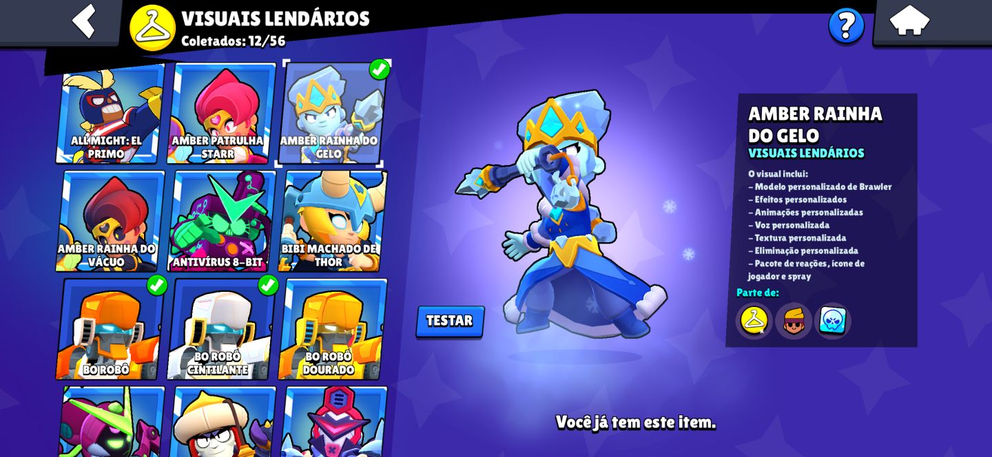 CONTA BRAWL STARS FULL | 100 HYPERCARGAS