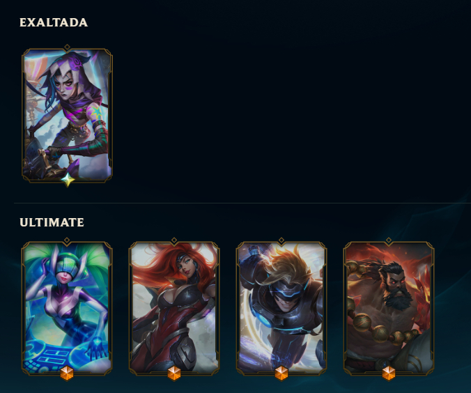 Conta LOL RARA / Full Champions / 408 Skins / Jinx Fragmentada