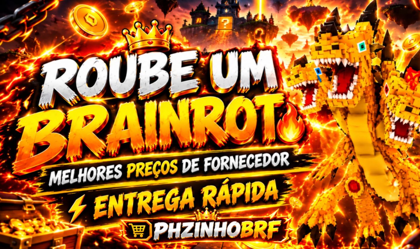 PROMOÇÃO ROUBE UM BRAINROT | MEGA OFERTAS | STEAL A BRAINROT | ENTREGA RÁPIDA