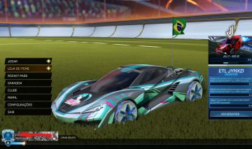 Continha top de Rocket league de 2 anos lv de xp 283