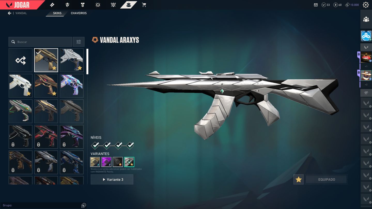 CONTA R$1100 GASTOS FULL ACESSO MUITAS SKINS E SUPORTE 24H