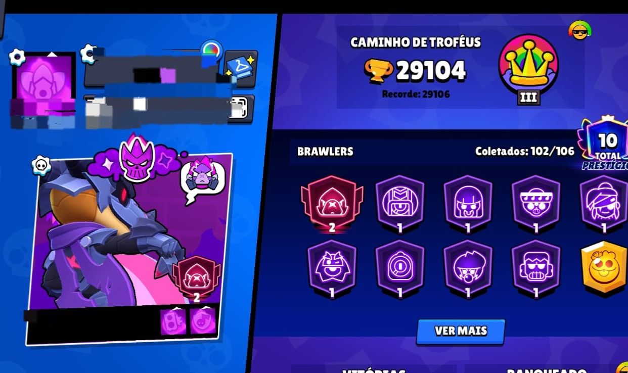 Conta de brawl star de 2021