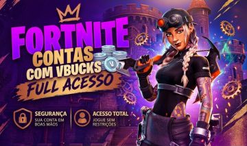 CONTA FORTNITE 500 V-BUCKS FULL ACESSO | SKINS SURPRESA | MELHOR PREÇO!