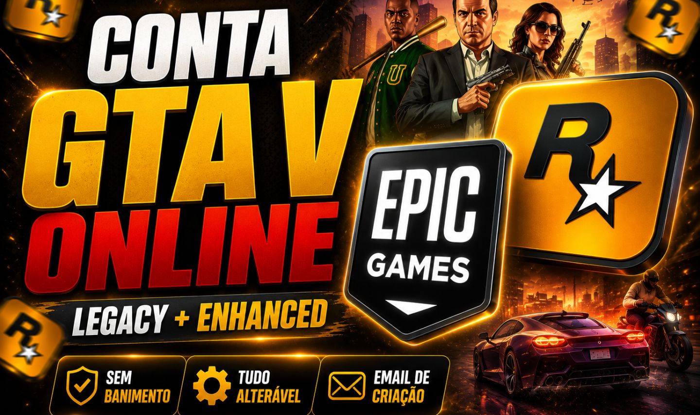 CONTA GTA V ONLINE (ENHANCED + LEGACY)