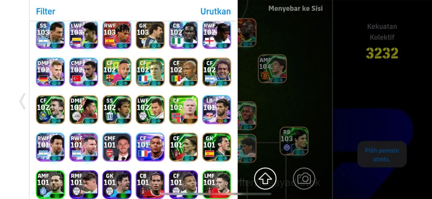 EFOOTBALL 3232 FC | OBLAK 108 | RIJKAARD 108 | VIEIRA 106 | KOLLER 105 | 21M GP