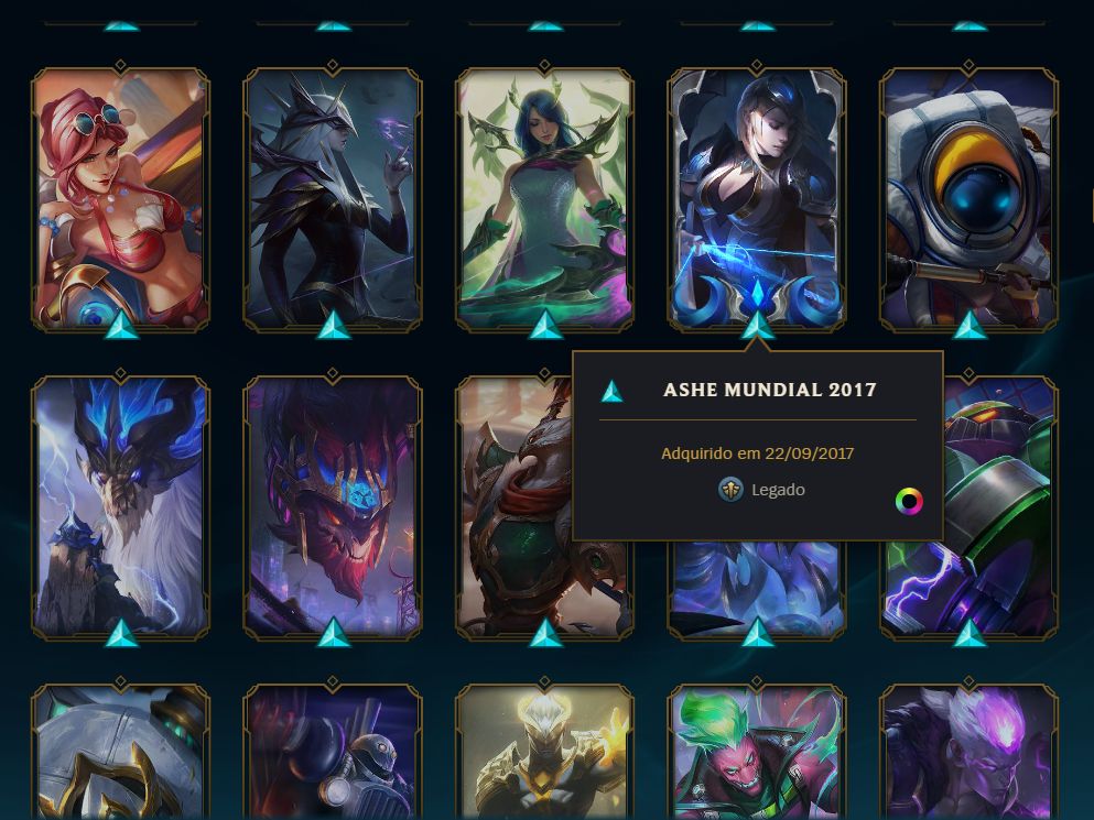 CONTA LOL JINX EXALTADA+YASUO EMISSÁRIO DA ESCURIDAO+548 SKINS