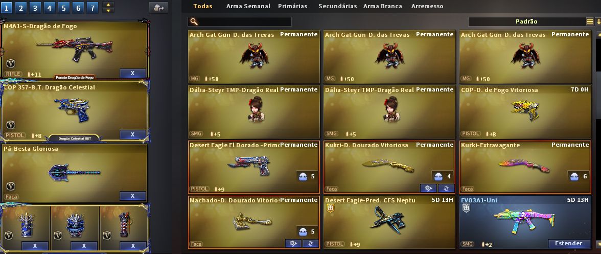 Conta Crossfire com 30 Vips e Mn Email-on