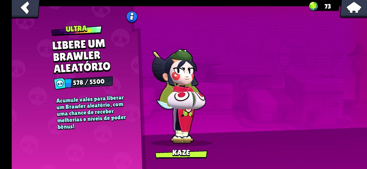 CONTA BRAWL STARS | 73 BRAWLERS + 11 HIPERCARGAS
