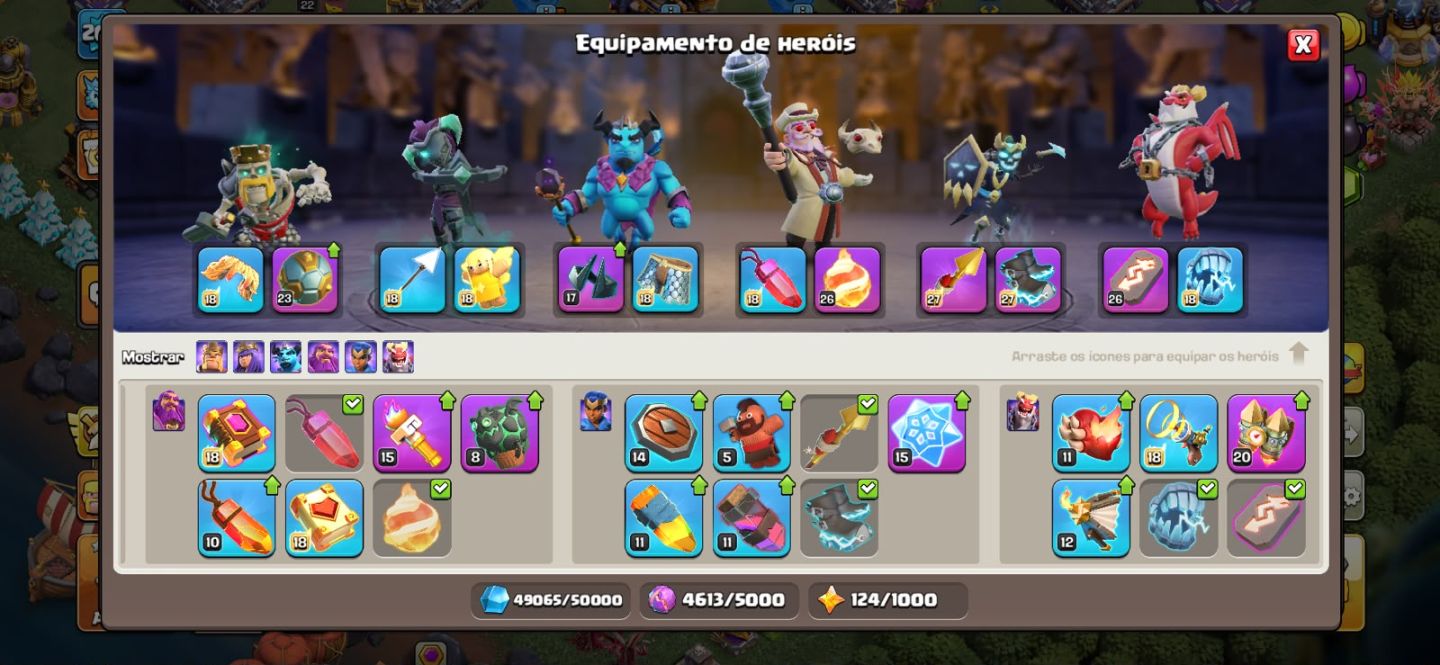 CONTA CV QUASE 18 FULL Lv 205