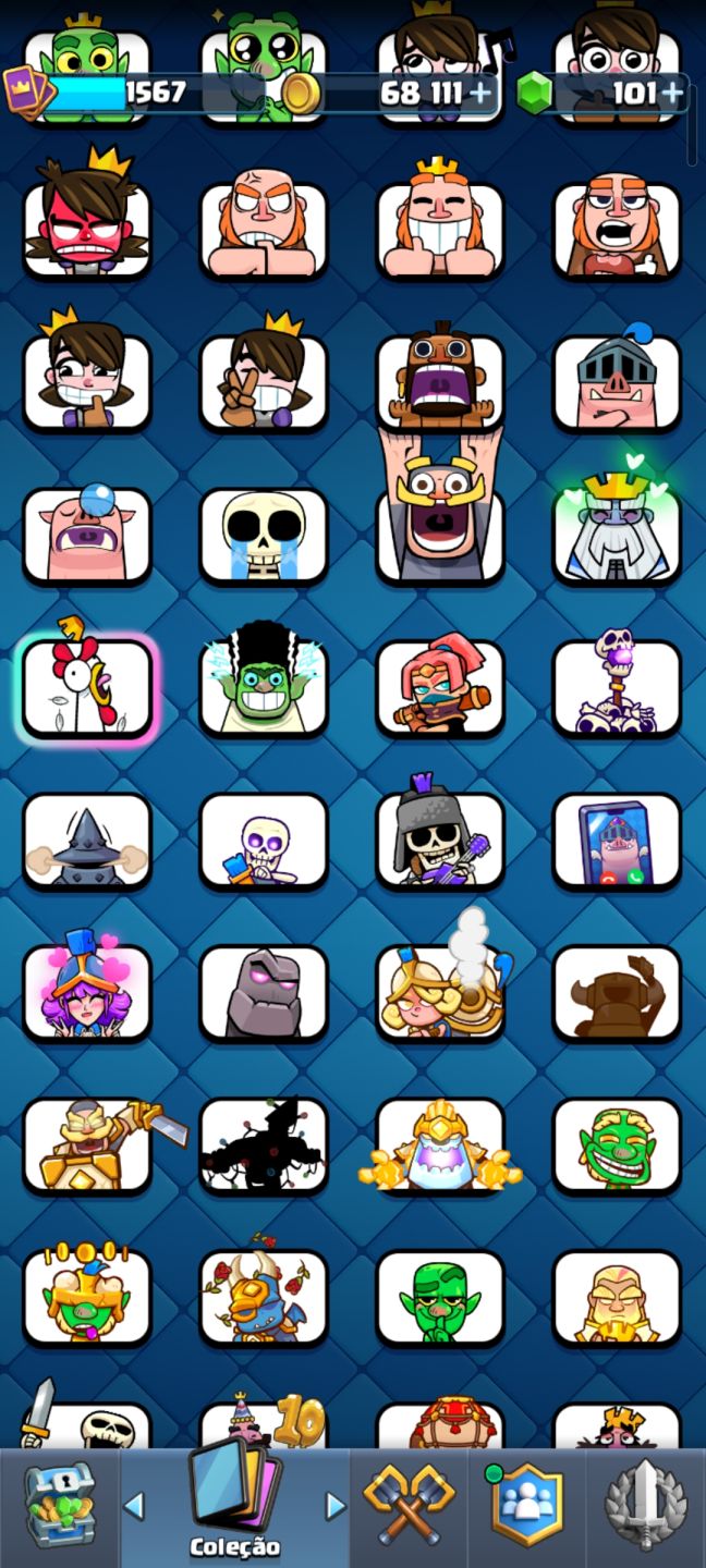 Conta clash royale