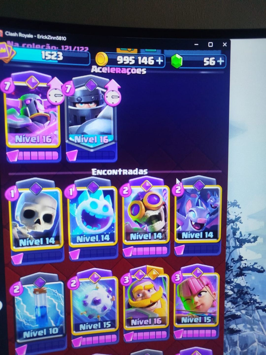 : CONTA DE CLASH ROYALE COM CRL 2024 COM 17 WINS