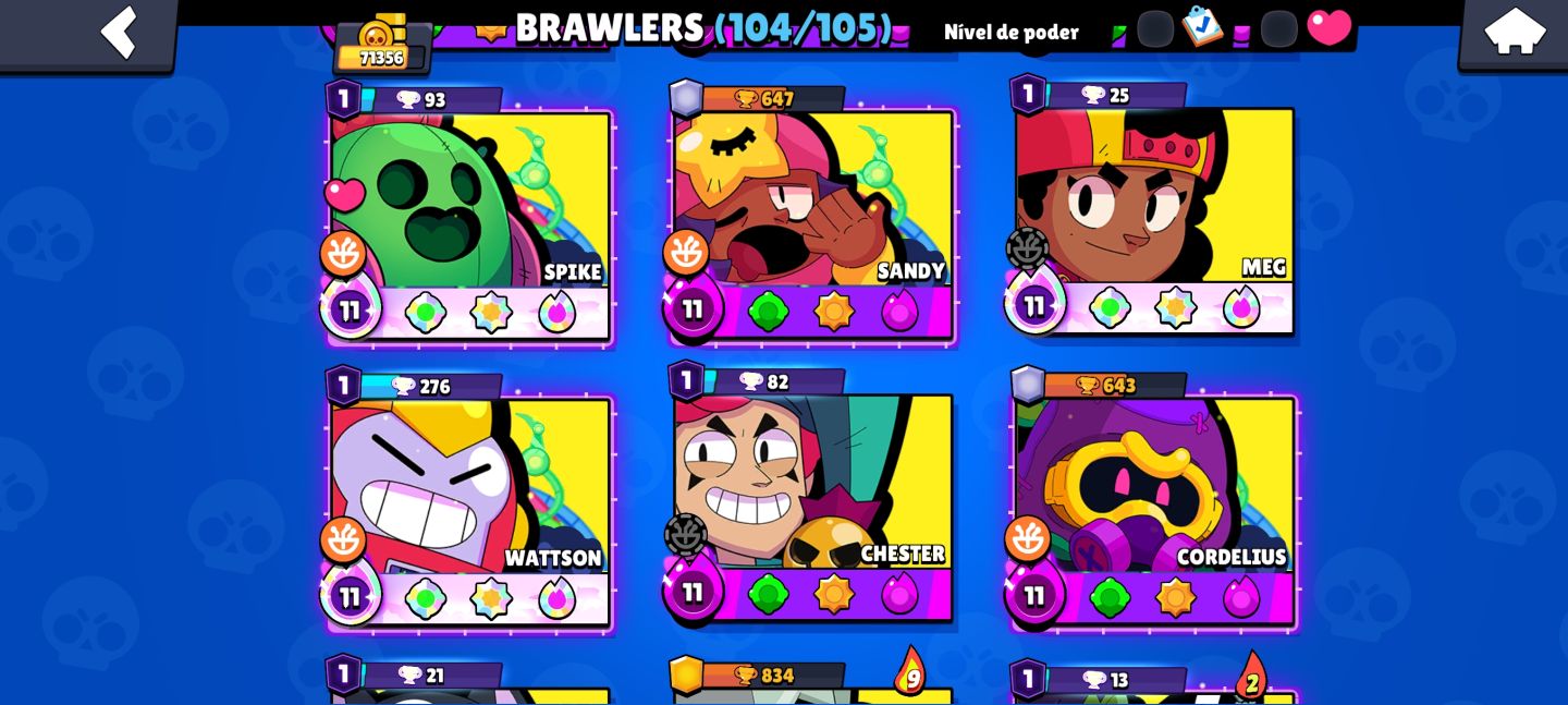 CONTA BRAWL STARS (LEIA A DESCRIÇÃO)