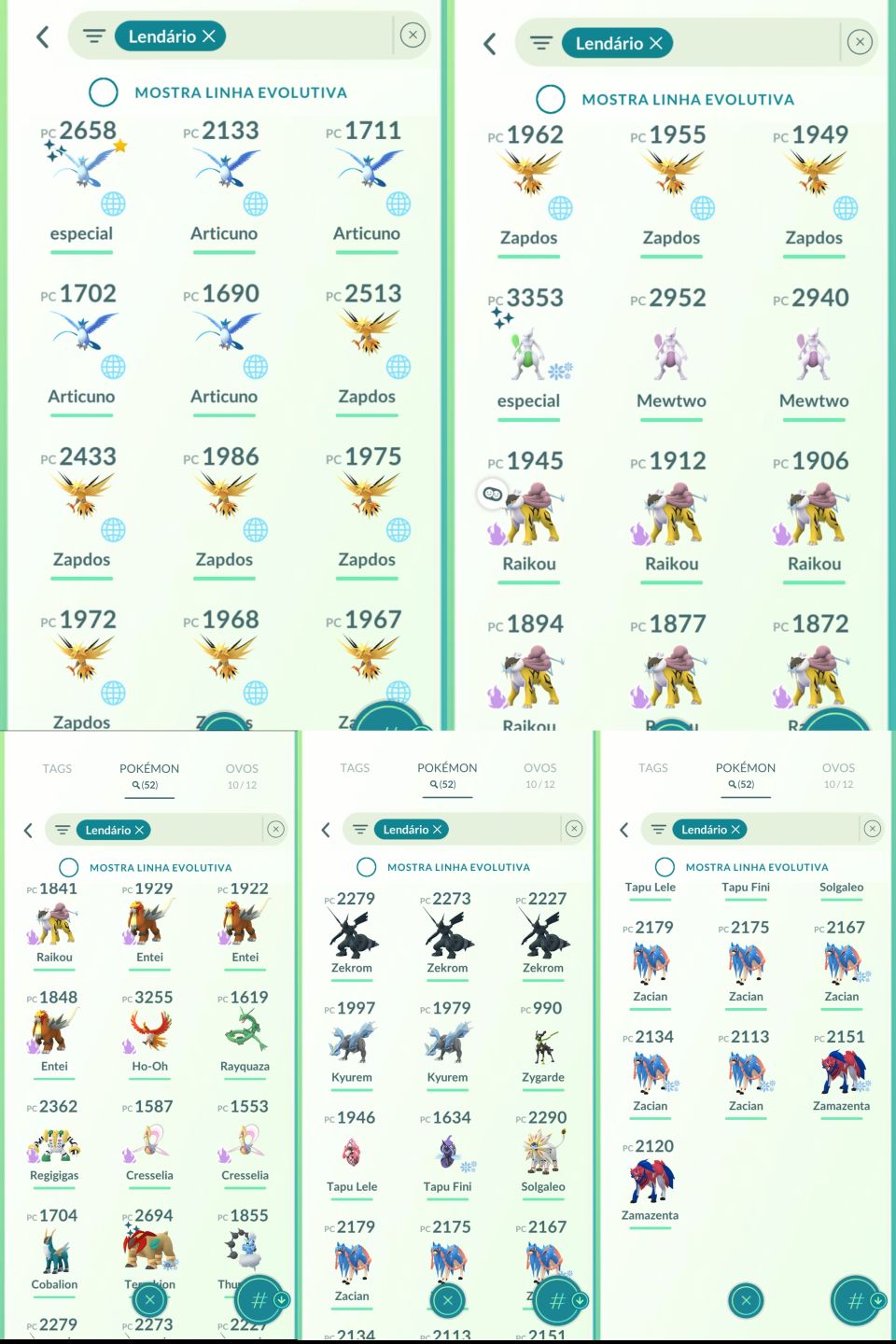 CONTA LV36 TERRAKION SHUNDO COM FUNDO E MEGA MEWTWO SHINY COM FUNDO - POKEMON GO