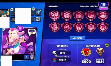 CONTA GOD TIER | 128K TROFÉUS + TODOS FULL + FAMA STARR FORCE 1