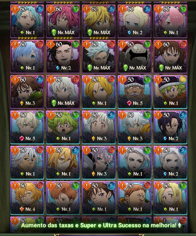 CONTA 7DS GRAND CROSS GLOBAL 5,4M BOX CC COLLAB RE:ZERO E MUITO MAIS