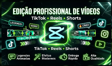 Edições simples pra Reels, Tiktok e Shorts
