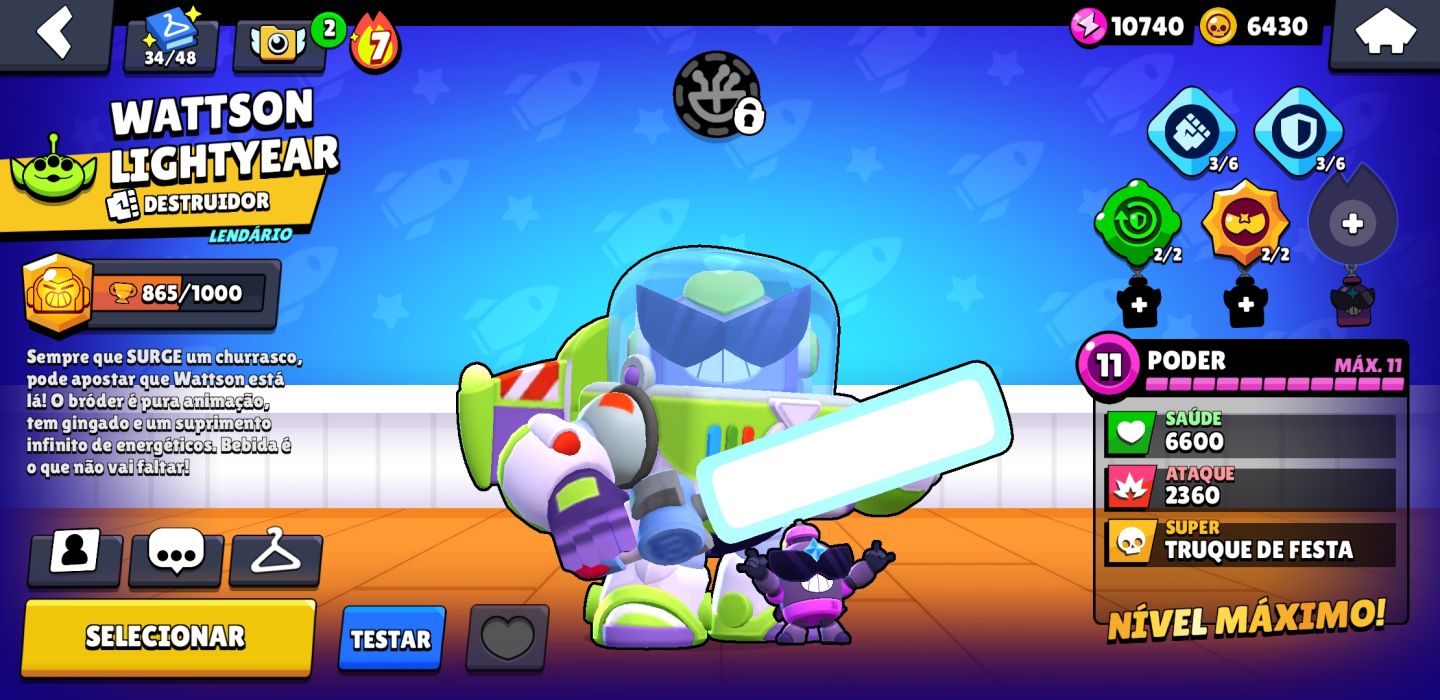 CONTA BRAWL STARS 45K TROFEUS/TODOS OS BRAWLERS