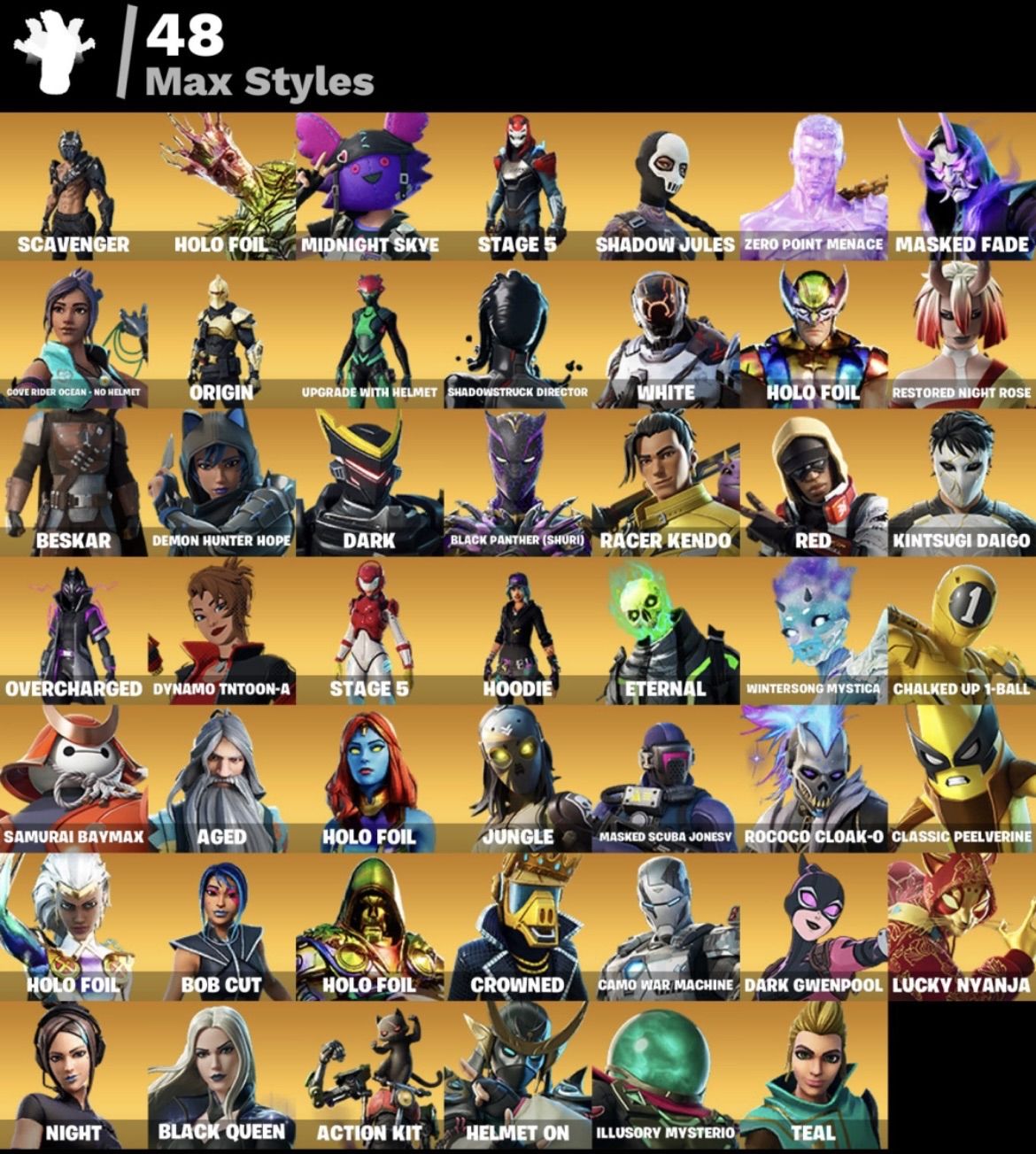 CONTA FORTNITE FULL ACESS