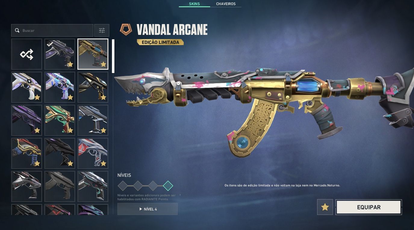 VALORANT BR | ARCANE + CHAMPIONS + KURONAMI + EVORI + LVL 555 | DESDE 2022