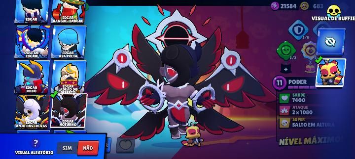 Conta rara brawl stars + conta de clash royale upada