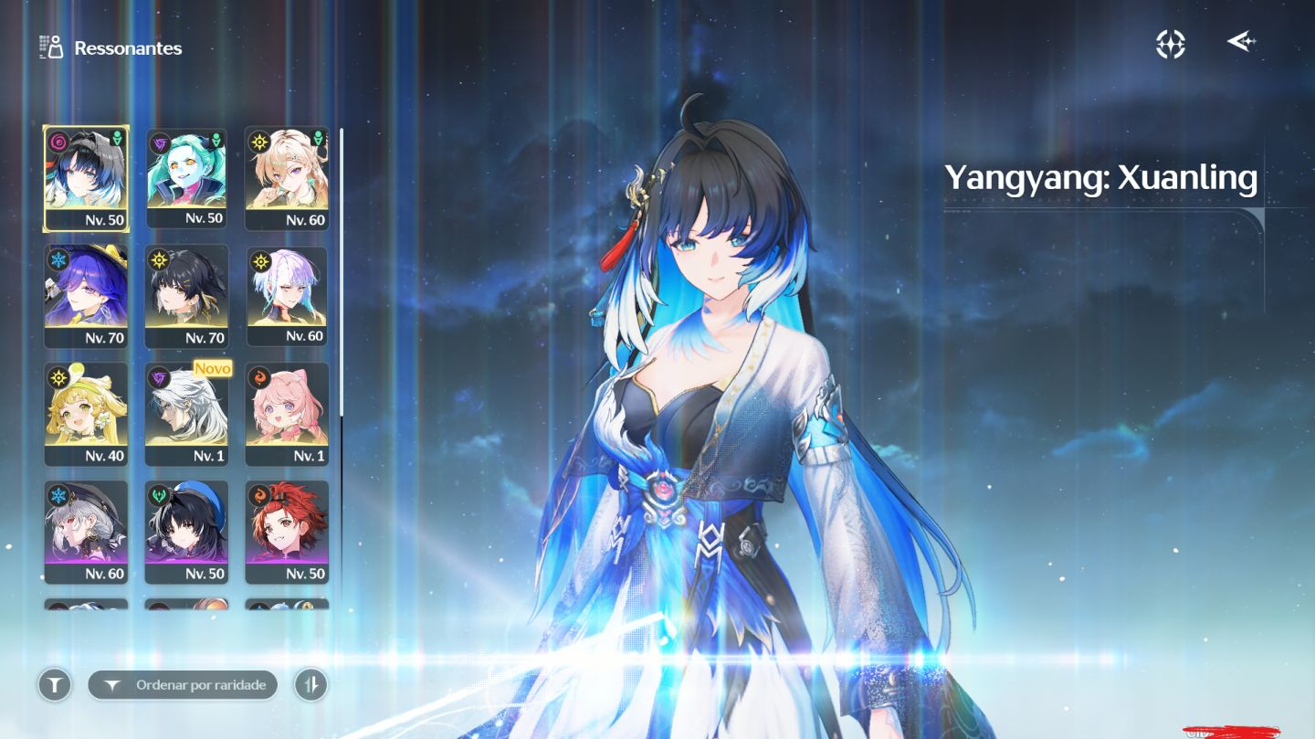 Conta wuwa com yangyang + bonecos + tiros