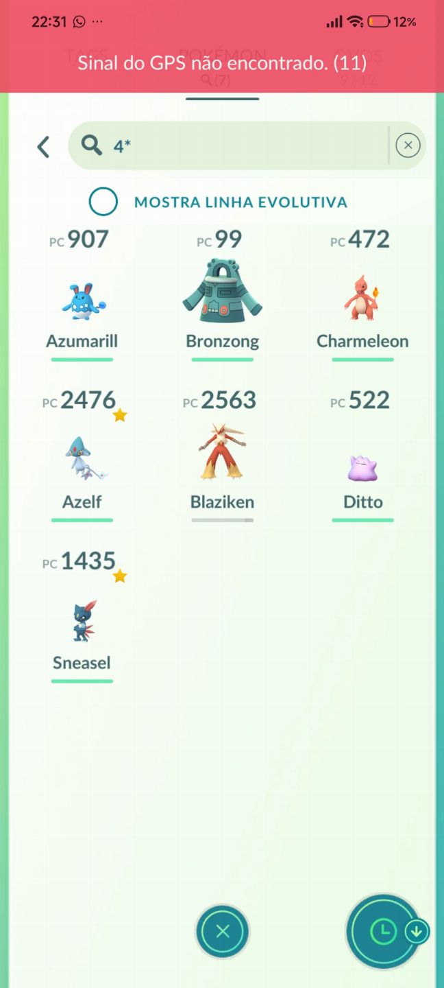 Promoção Conta de pokémon go antiga