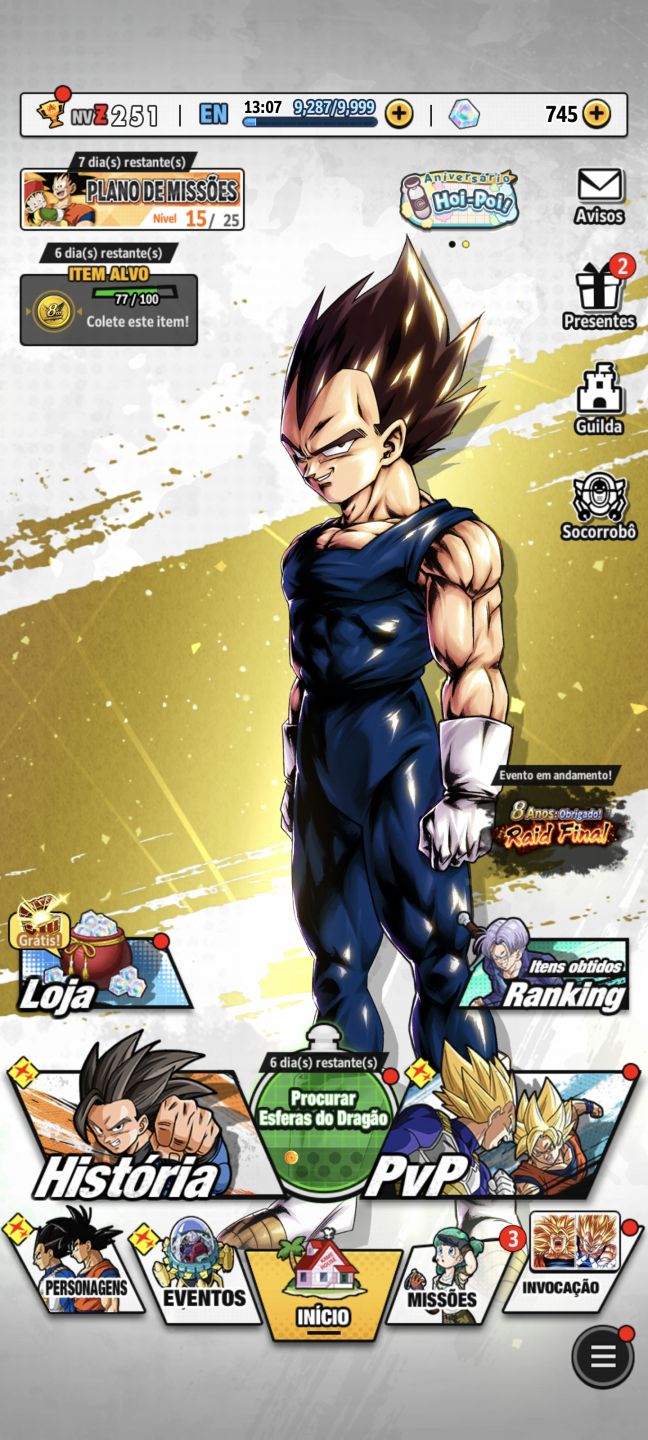 Melhor conta Full PvP Full novo ultra