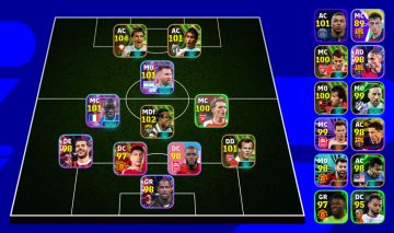 CONTA TOP PRA COMEÇAR, MESSI SHOW TIME + KANTE + DAVID VILA 105