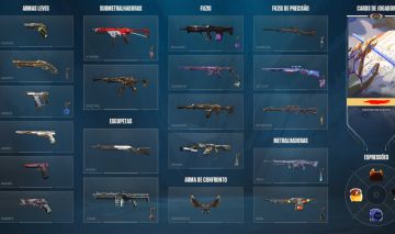 Conta valorant! Muitas skins! incluindo todo o pacote Primordium! Negociável!!!!