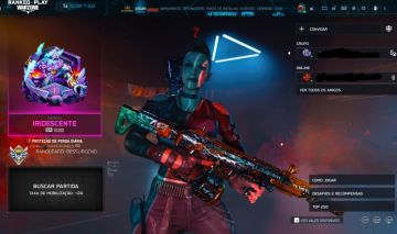 Conta warzone iridecente season atual Diamante season passada