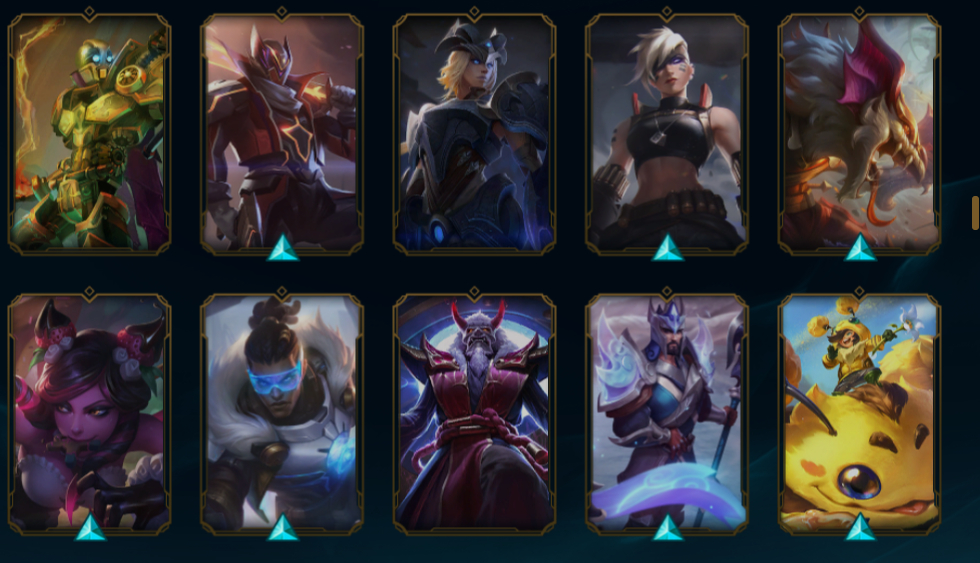 Conta de valorant e lol juntas. Gold as duas