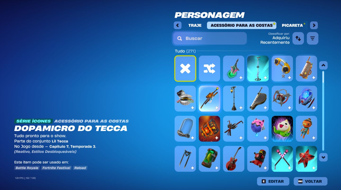 MELHOR CONTA DE FORTNITE PC 201 SKINS + MUITOS COSMÉTICOS