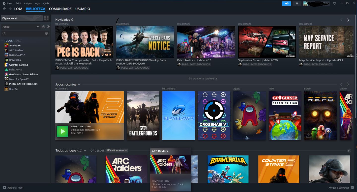 Conta Pubg steam 6 progressiva
