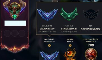 CONTA DIAMANTE 4 (D1 SEASON PASSADA) / 163 SKINS / FULL ACESS / ENVIO AUTOMÁTICO