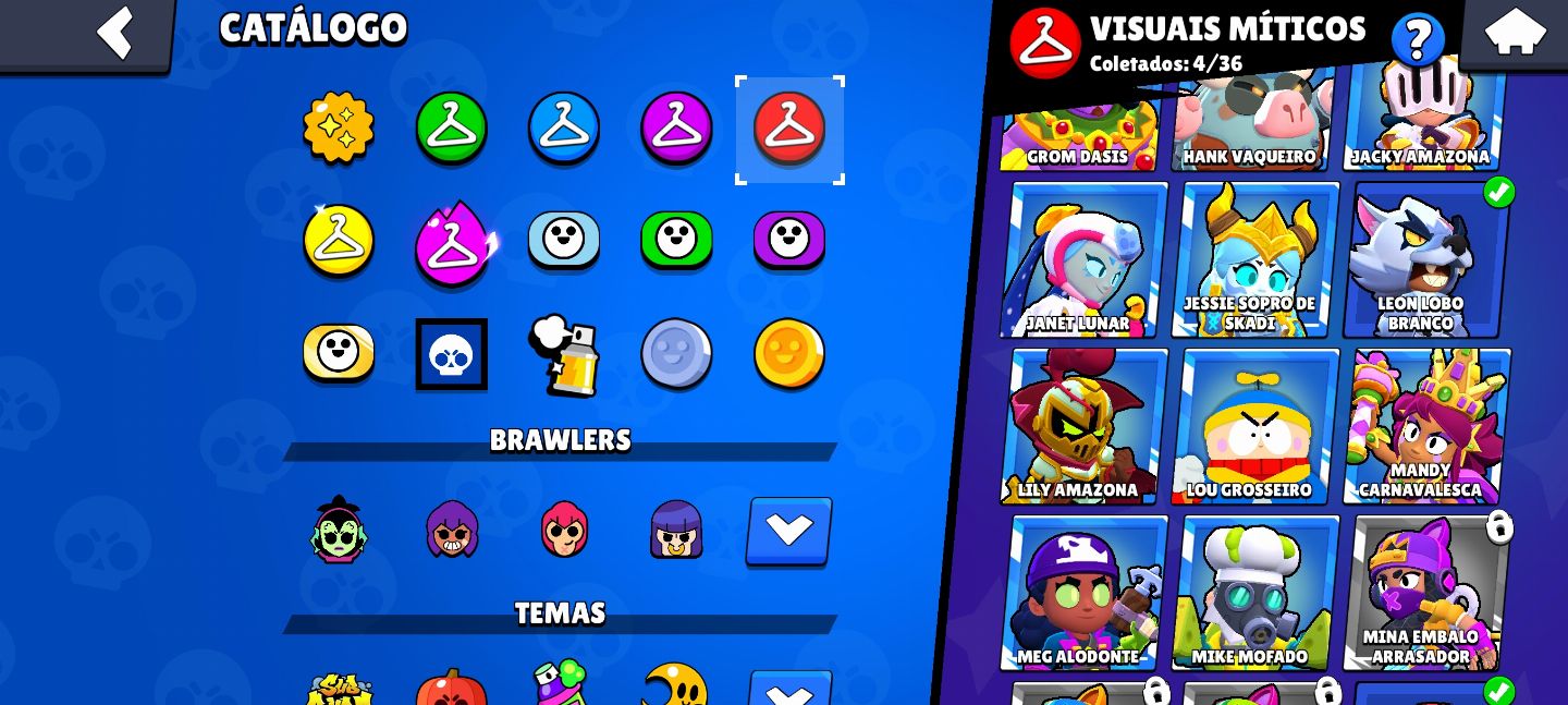 Brawl stars conta com muitos lendários e ultra lendario