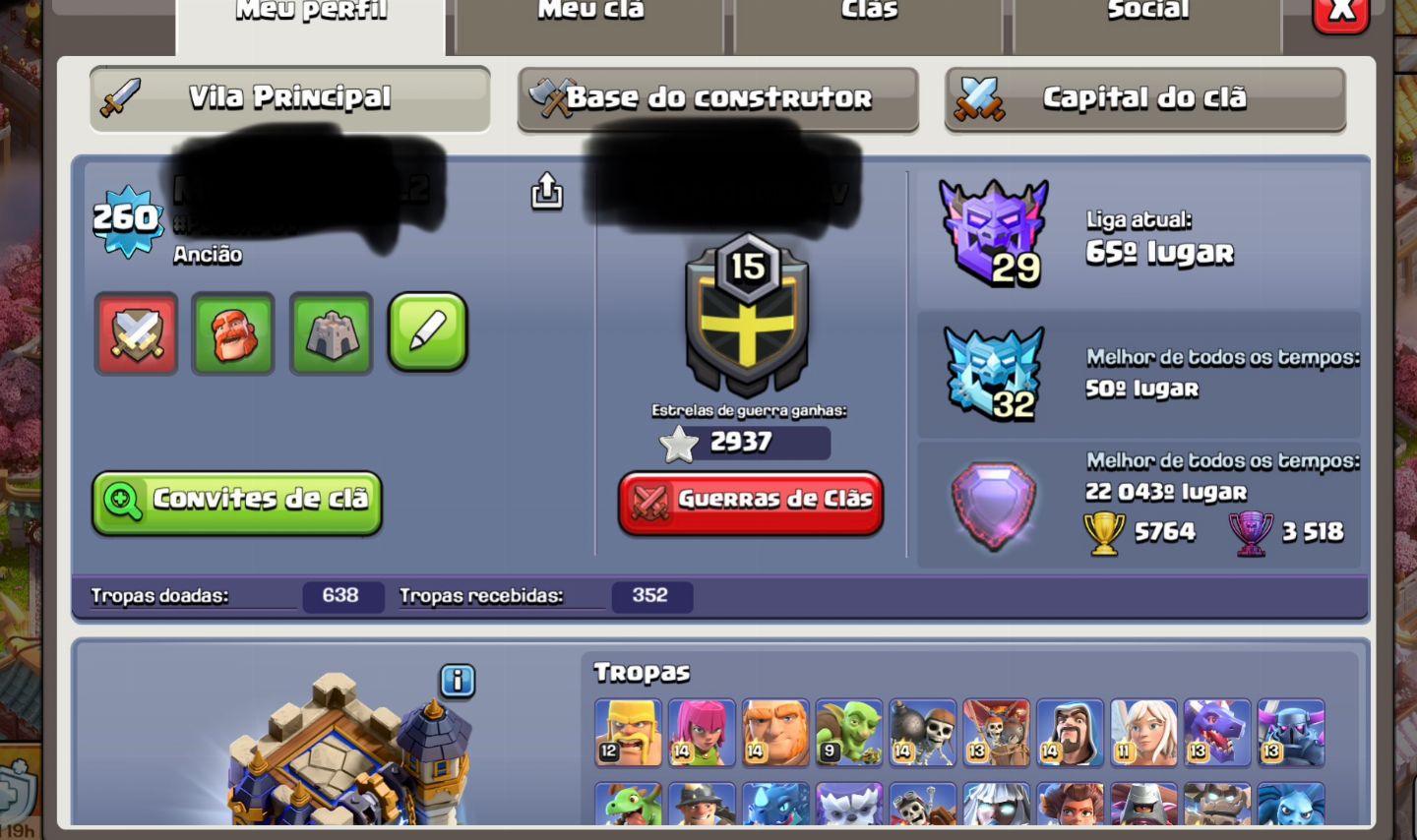 Conta Chash of Clans Oportunidade única.