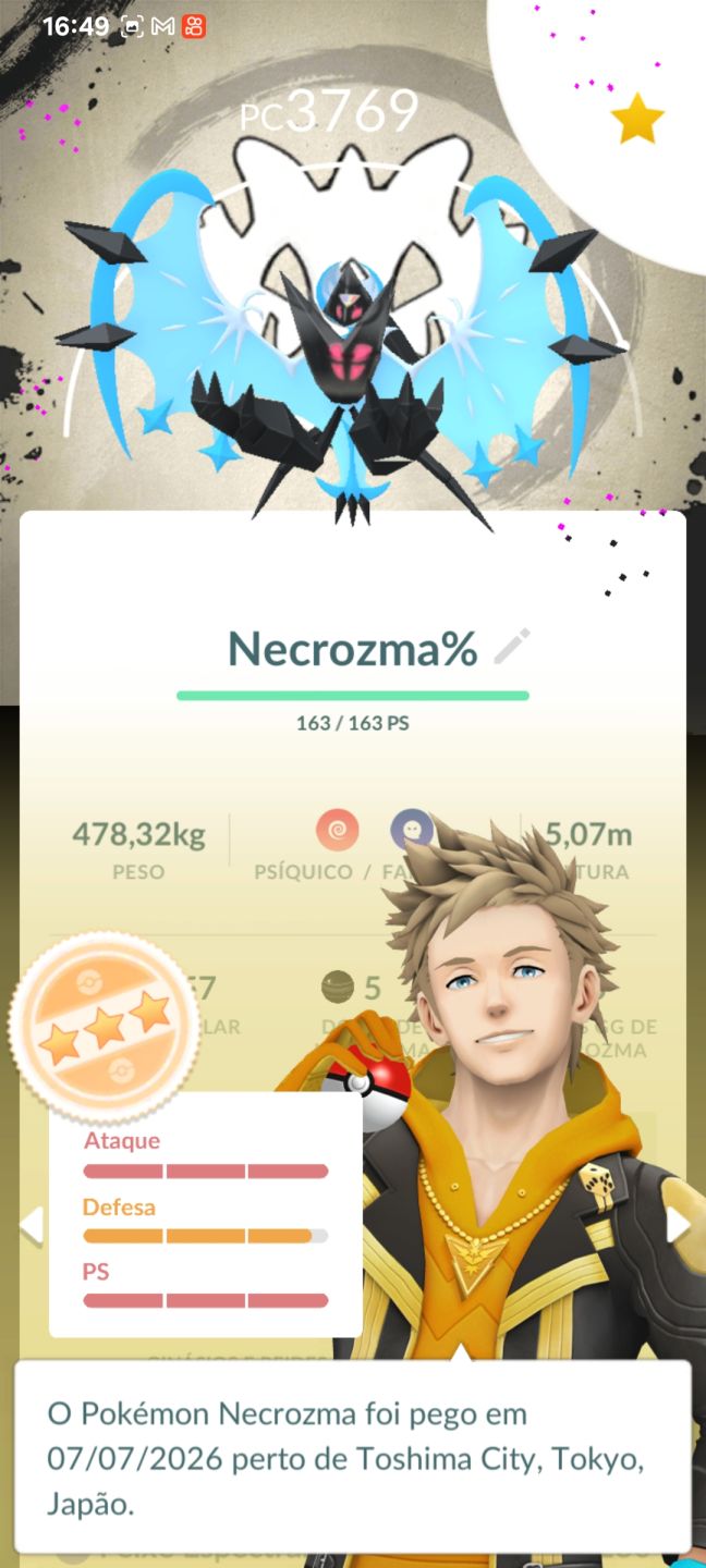 Conta Pokemon Go Elite