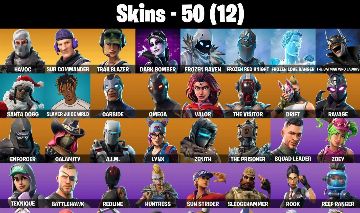 CONTA FORTNITE COM OMEGA, TWITCH PRIME 1 E 2, ATEMPORAL E 50 SKINS