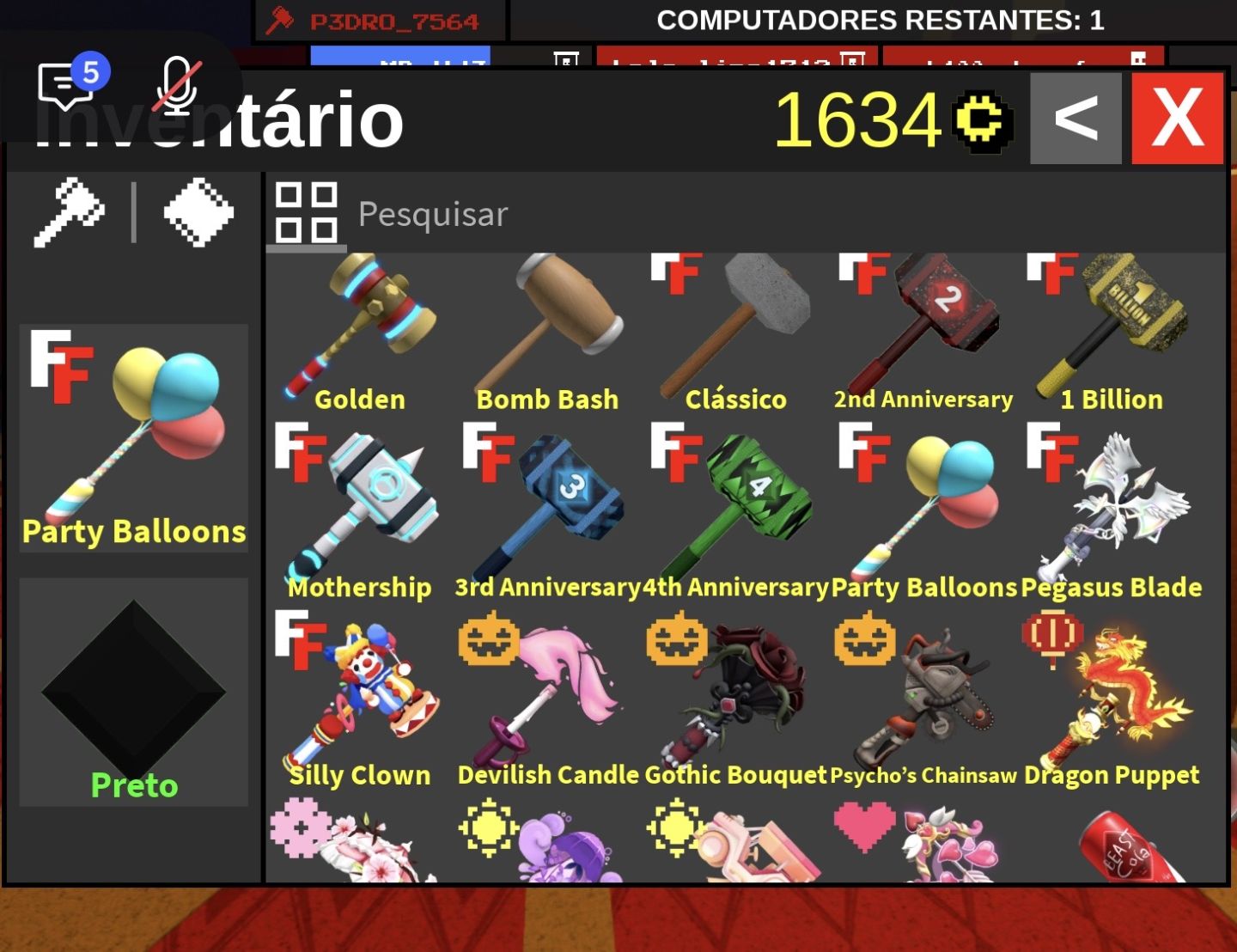 X-all FTF(Flee The Facility) promoção!!