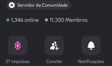 SERVIDOR DISCORD 12K MEMBROS