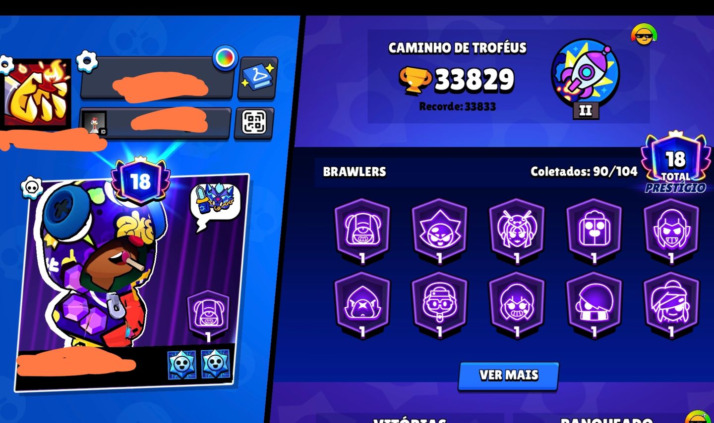 CONTA BARATA 2022 | 34K TROFÉU | 18 PRESTÍGIOS | 91 BRAWLERS