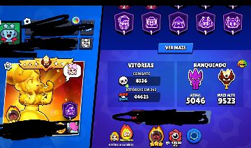 Conta de brawl Full(exceto engrenagens)+Clash Royale=80%full+COC CV12 bem ulpado