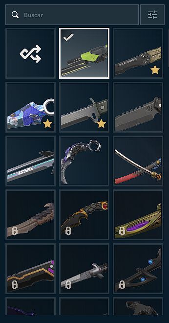 Conta valorant com muitas skins e antiga