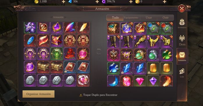MU DARK EPOCH BK INI 2.040b Top1 - lvl 610 mestre T10 - VIP15