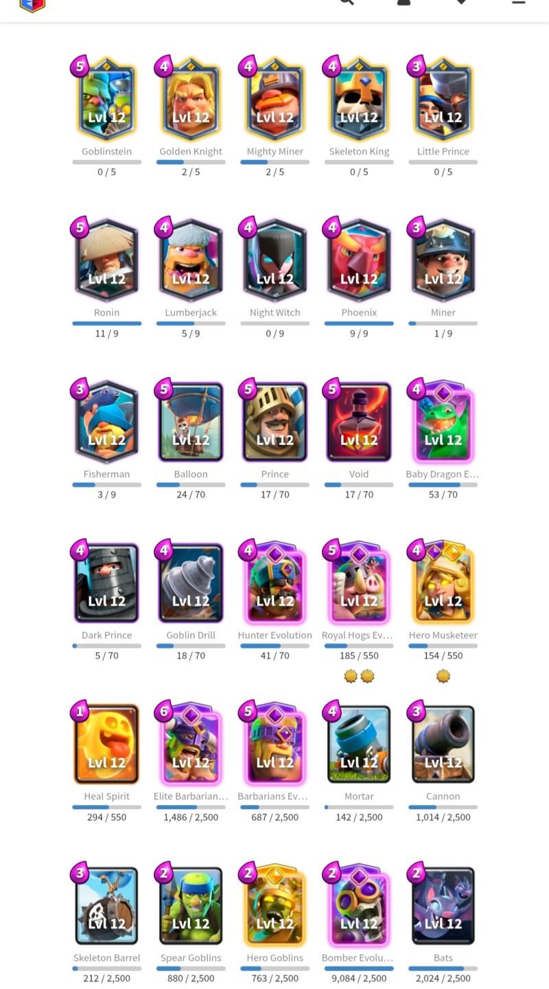 Conta de clash