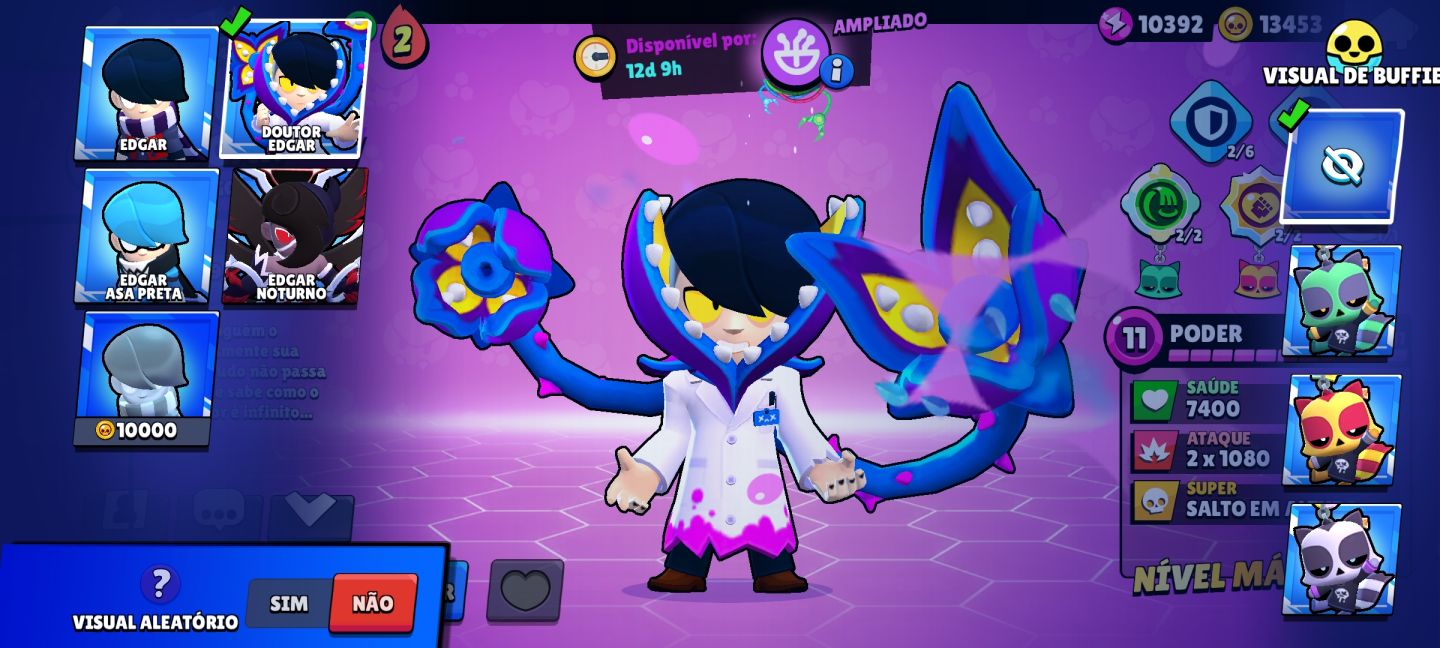 CONTA DE BRAWL STARS RARA 30K DE TROFEUS E VARIAS SKINS (LER DESCRIÇÃO)
